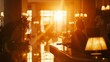 © GENi - Concierge service with a friendly smile in this unique double exposure silhouette image. Close-up focus on guests getting assistance at a hotel desk. Perfect for travel and hospitality websites.