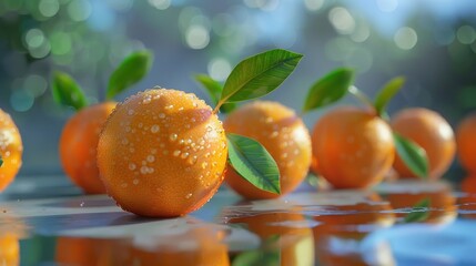 Wall Mural - Select oranges