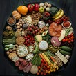 © tope007 - A large platter of assorted fruits