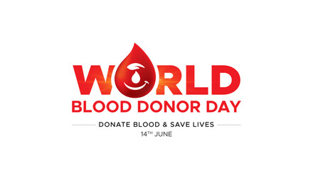 World blood donor day awareness.