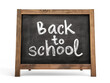 © Medard - Back to school blackboard isolated on transparent background