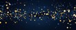 © Lukas - golden blank frame background with confetti glitter and sparkles with space for design product or text