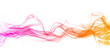 © David Kreuzberg - pink orange smooth smoke wave isolated on white or transparent png