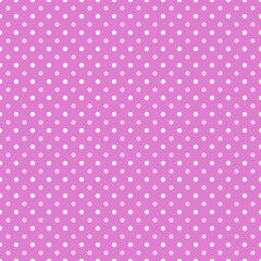 Wall Mural - Simple, seamless polka dot background