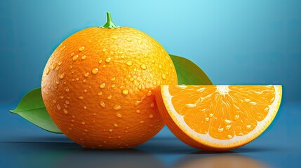 Wall Mural - The Mandarin orange UHD Wallpaper