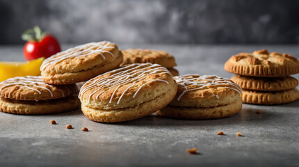 Wall Mural - Belgium biscuits with new look