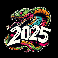 Wall Mural - Snake 2025