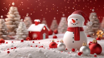 Wall Mural - Merry Christmas and happy new year. Christmas holiday background illustration
