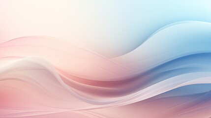 Aufkleber - A dreamy abstract wave background in soft pastel tones, Smooth wavy shape pastel background