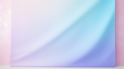 Fototapete - A mesmerizing pastel ombre background with a gradient blur and glassmorphism effect