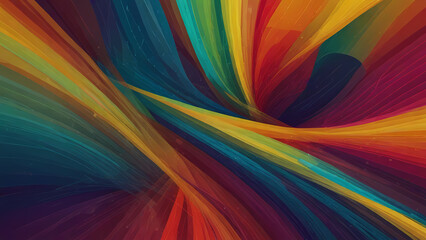 Wall Mural - Abstract colorful Line Pattern Background