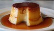 © LimeSky - Brazilian flan with milk condensed milk and caramel sauce