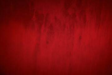 Dark and light red wall grunge backdrop texture. watercolor painted mottled red background, modern colorful concrete dirty smooth ink textures on black paper background