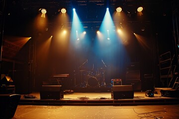 Poster - Free stage with lighting