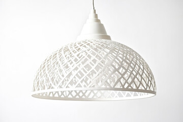 Poster - White Ceiling Light Fixture