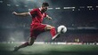 © Gomez - soccer player kicking ball
