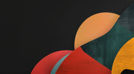 Wall Mural - red and white flag ball vector