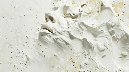 Wall Mural - Produce an AI artwork featuring a flawless, undisturbed ivory white background.