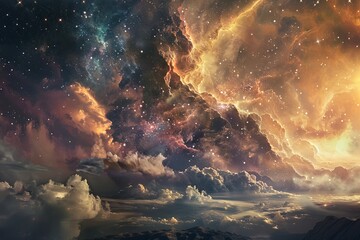 lights in space