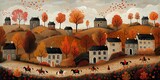 Rural Harvest Celebration, generative ai