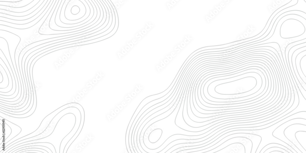 Abstract pattern with circles contour map. Abstract background vector ...