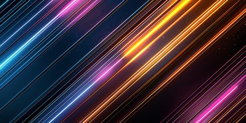 neon triangle light art wallpaper wallpaper, in the style of illusionary architectural elements, unreal engine 5, mark arian, theatrical installations, neon realism, bold and dynamic lines, 2:1