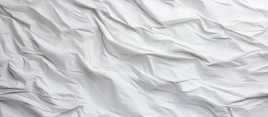 Poster - The background of the copy space image has a textured appearance resembling crumpled white paper