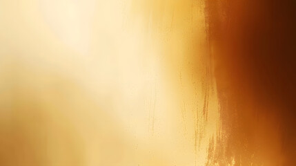 Wall Mural - gold brown beige gradient background. generative ai.