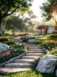© Adobe Contributor - Stone path in a beautiful garden