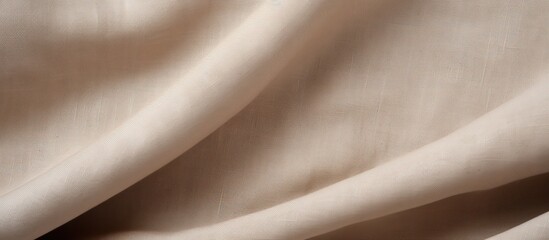 Wall Mural - the natural linen fabric s texture offers a rustic and tactile quality perfect for adding depth to d