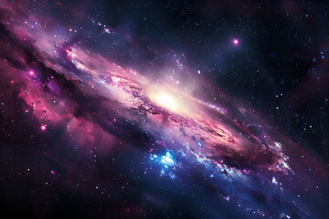universe illustrations for astronomy websites and space-themed backgrounds