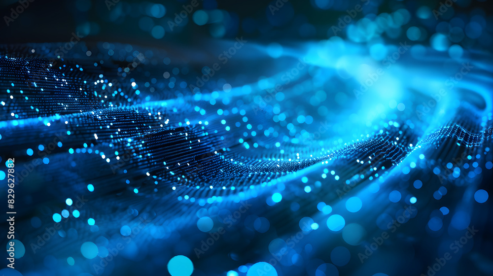 Abstract network information web science technology data center fiber ...