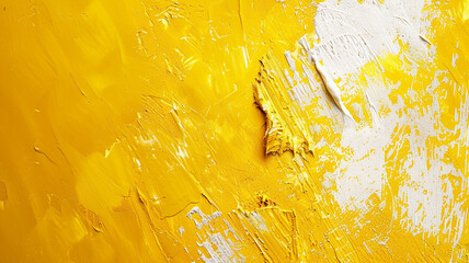 Wall Mural - yellow grunge background