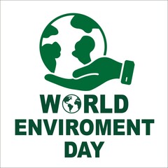 Sticker - World Environment Day is the United Nations day for encouraging worldwide awareness and action to protect our environment.
Eco Day, Environment Day, WED (world environment day)