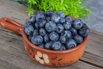 Blueberry fruit, fresh and healthy food