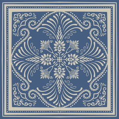 Vintage Paisley Bandana Design | Vector Graphic