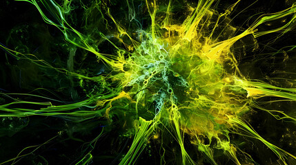 Wall Mural - abstract green background