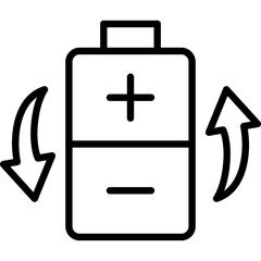 Sticker - Rechargeable Battery Icon