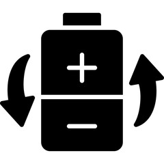 Sticker - Rechargeable Battery Icon