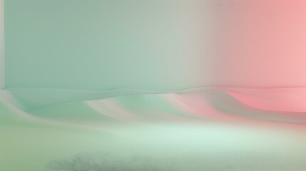 Poster - abstract colorful background with waves