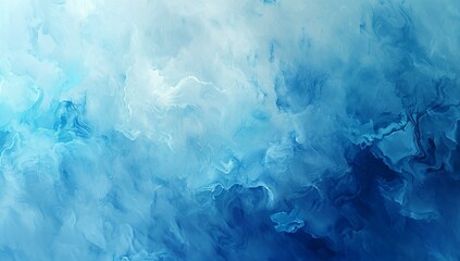 Poster - picture of blue and light texture