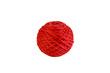 © kulkann - Red Ball of Thread on Transparent Background PNG Craft Supply Isolated