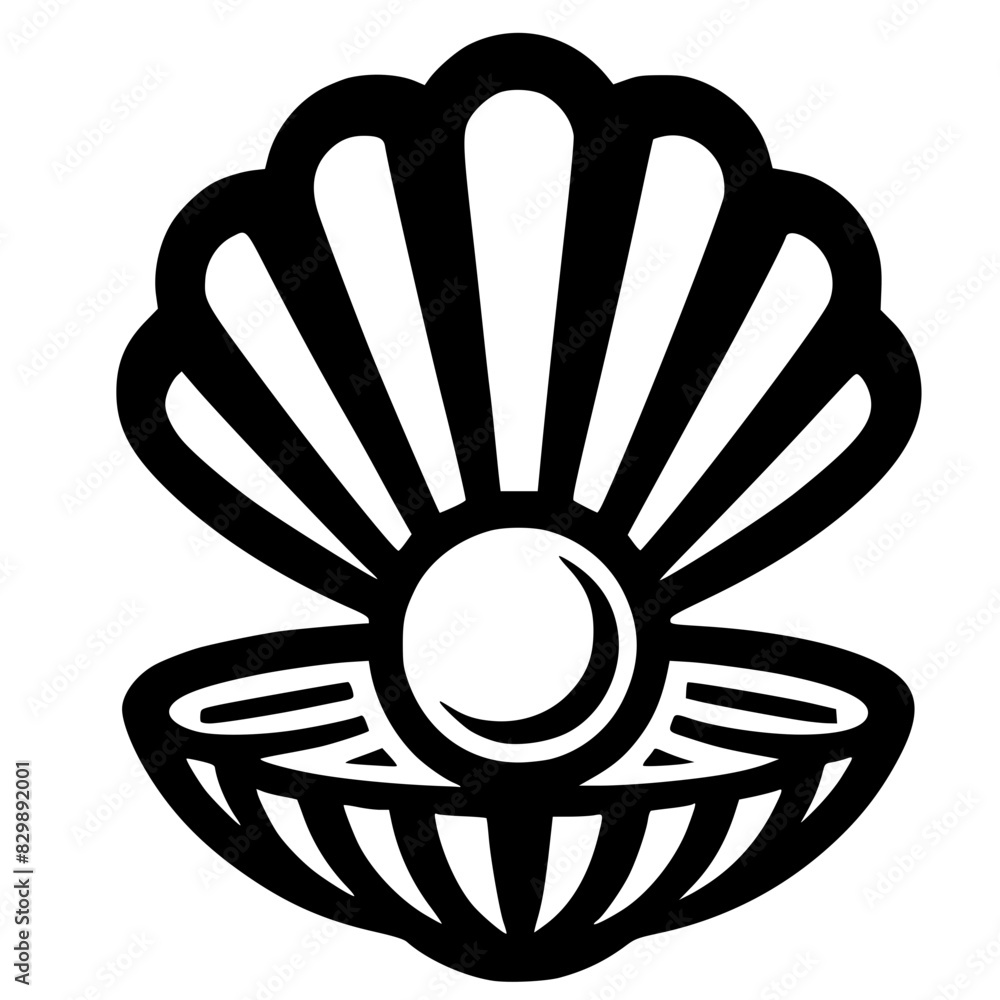 Ocean Plants SVG, Sea SVG, Seaweed SVG, Clam with pearl SVG, Coral SVG ...