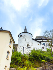 Wall Mural - Antique building view in Clervaux, Luxembourg