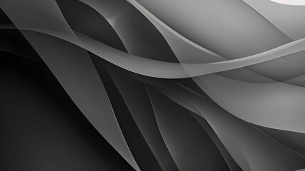 Wall Mural - Gray abstract background. Generative AI.