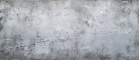 Wall Mural - A gray decorative plaster or concrete texture creates an abstract background for design It is an art stylized banner with copy space for text