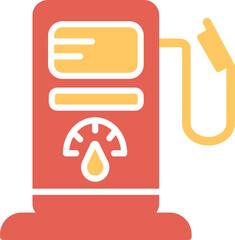 Sticker - Fuel Vector Icon