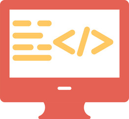coding vector icon