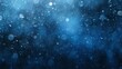 © javier - Gradient from navy to icy blue with light trails and glowing dots creating a serene winter ambiance in a background backdrop