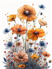 Poster - bouquet of flowers